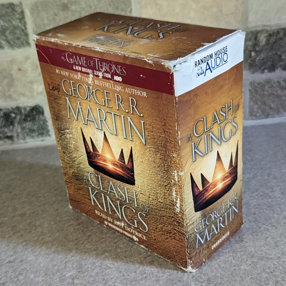 Clash of the Kings Game of Thrones Audiobook 30 CDs